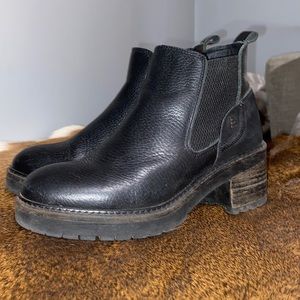 Bill boxer Black chunky booties